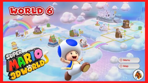 Super Mario World 3D - World 6 - Walkthrough