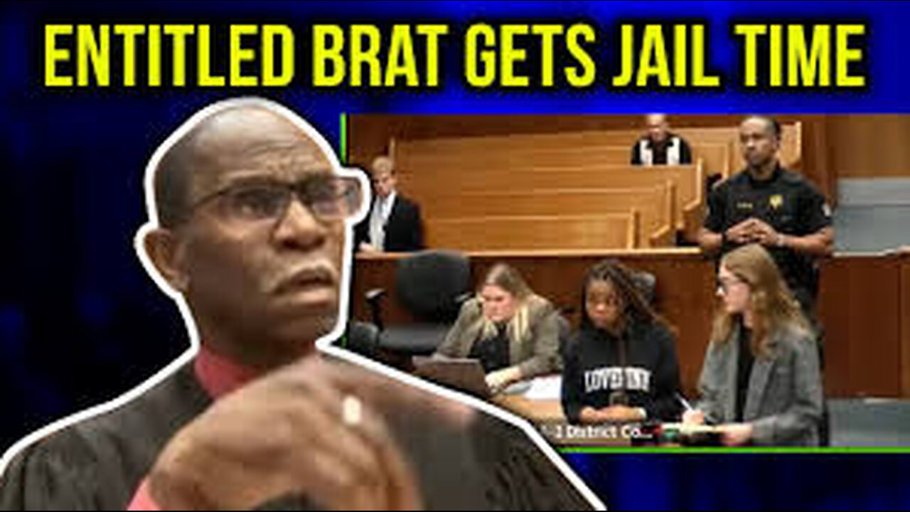 Entitled BRAT gets 3 days jail for ignoring judge's orders