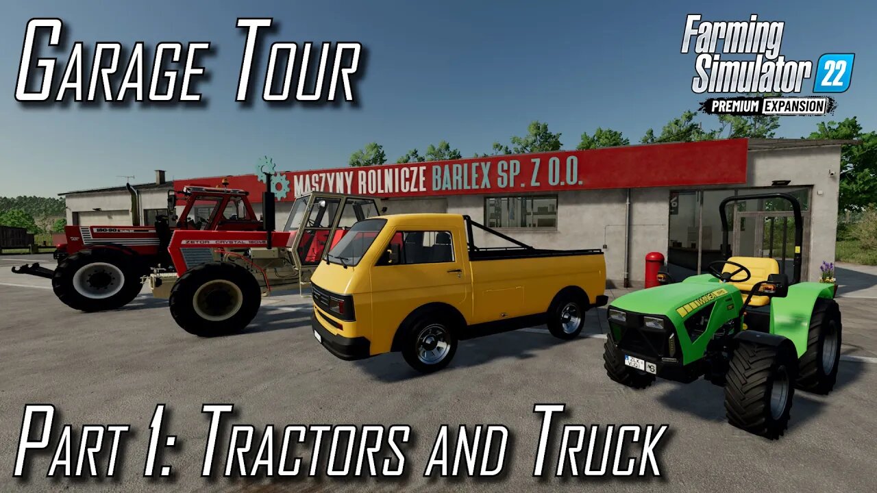 👨🏼🌾 Premium Expansion Farming Simulator 22👨🏼🌾 Garage Tour 👨🏼🌾 Tractors & Truck
