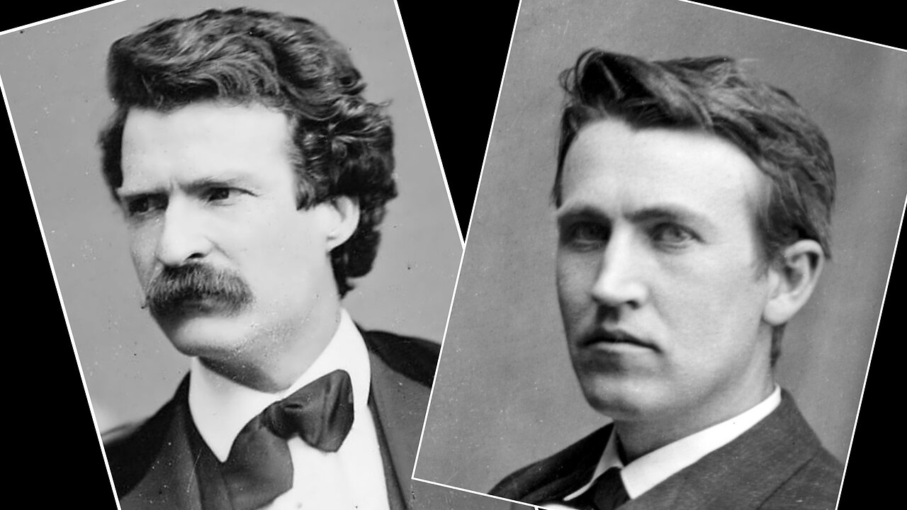 Samuel Clemens & Thomas Edison