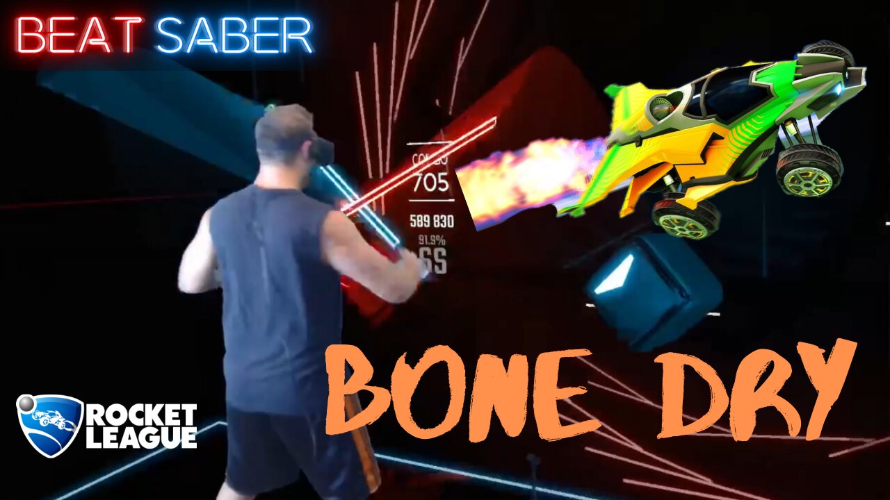 Beat Saber || Bone Dry - Tristam || Expert Mixed Reality