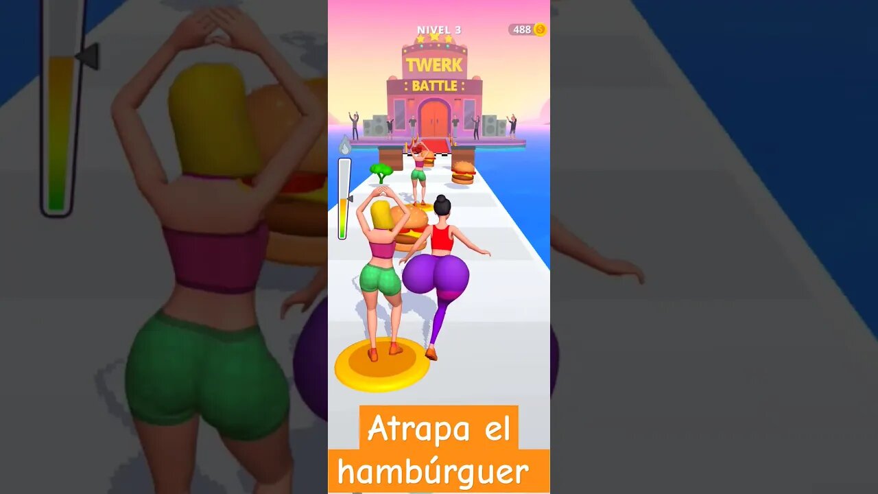 ATRAPA EL HAMBÚRGUER #talkingtom #gatotom #comofazer #viral #dibujos #talkingangela #desenhos