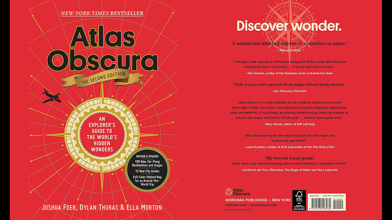 Atlas Obscura: An Explorer's Guide to the World's Hidden Wonders