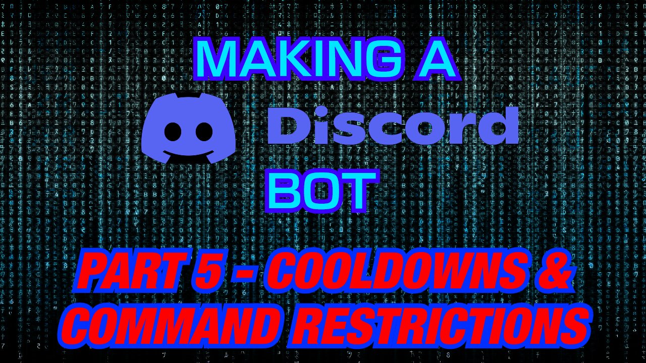 MAKING A DISCORD BOT IN C# | #5 - RESPONDING TO YOUR COMMENTS & IMPLEMENTING COOLDOWNS/ERROR HANDLER