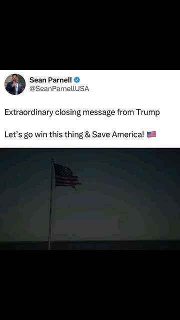 #TrumpsClosingMessage