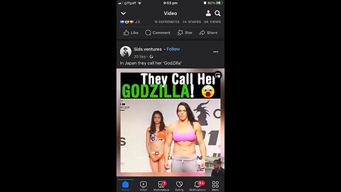 They call HER Godzilla ? 😅