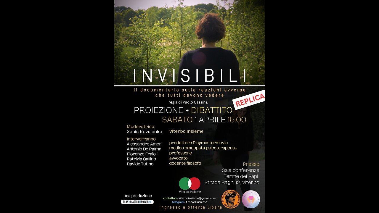 Invisibili (Viterbo) dibattito - parte 4 - Fiorenzo FRAIOLI