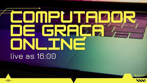 COMPUTADOR DE GRAÇA ONLINE - CRIANDO MAQUINAS VIRTUAIS AO VIVO