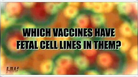 HOW ABORTED FETAL CELLS ARE USED IN VACCINE AND DRUG DEVELOPMENT. ☠️