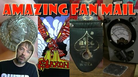 I Got Fan Mail from a Rock Star!