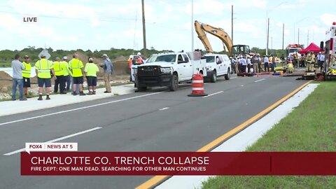 Charlotte County Trench Collapse