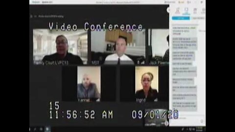 Rodriguez & Turner matter before Cheryl Moss Family Court Judge Clark County 9/1/20 2-2