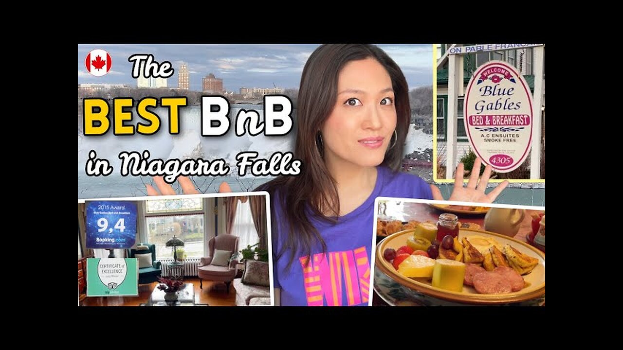 Blue Gables Bed and Breakfast Review (BEST BnB in Niagara Falls!)