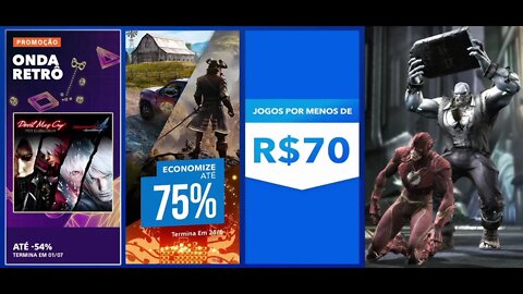 Várias promoções no PS4 + jogo Grátis no Xbox