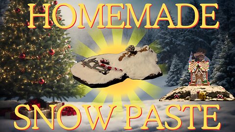 How to Make Homemade Snow Texture - Terrain Making Guide