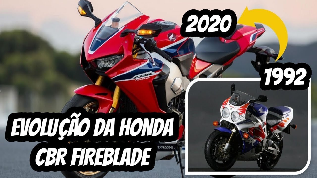 EVOLUÇÃO DA HONDA CBR FIREBLADE 1992-2020 / THE EVOLUTION OF HONDA CBR FIREBLADE 1992-2020