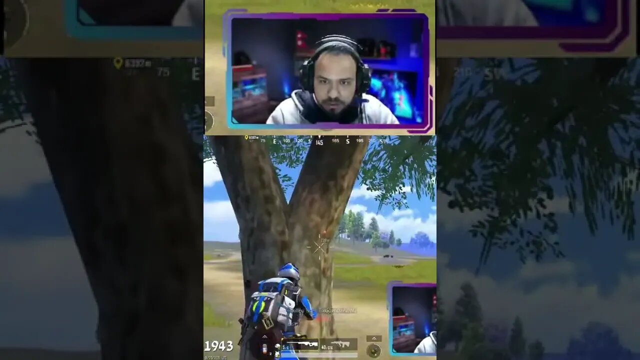 AWM 1V4😲| PUBG MOBILE #short #shorts #pubgmobilenepal #pubgnepal #nepalipubgmobile