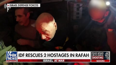 Video Shows Israeli Hostage Rescue From Southern Gaza