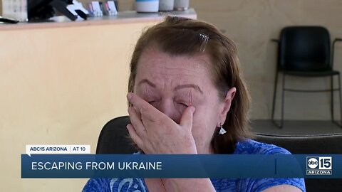 Ukrainian woman details horrors of escaping country