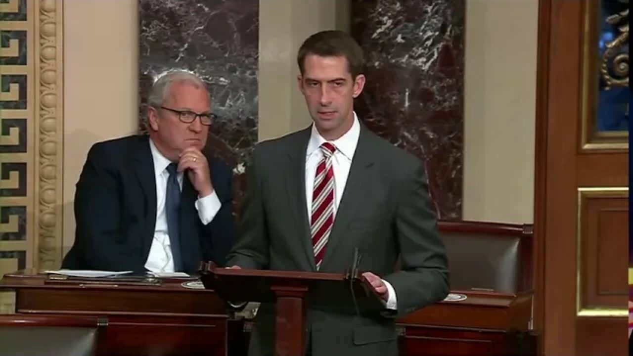 June 4, 2020: Senator Cotton Speaks on the Senate Floor