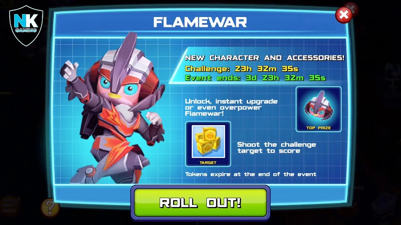 Angry Birds Transformers 2.0 - Flamewar - Day 3 - Featuring Nightbird