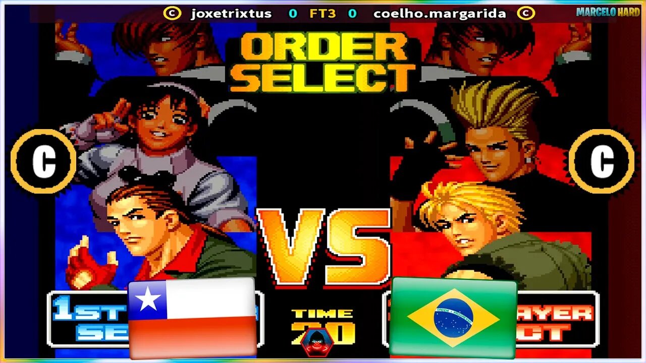 The King of Fighters '98 (joxetrixtus Vs. coelho.margarida) [Chile Vs. Brazil]