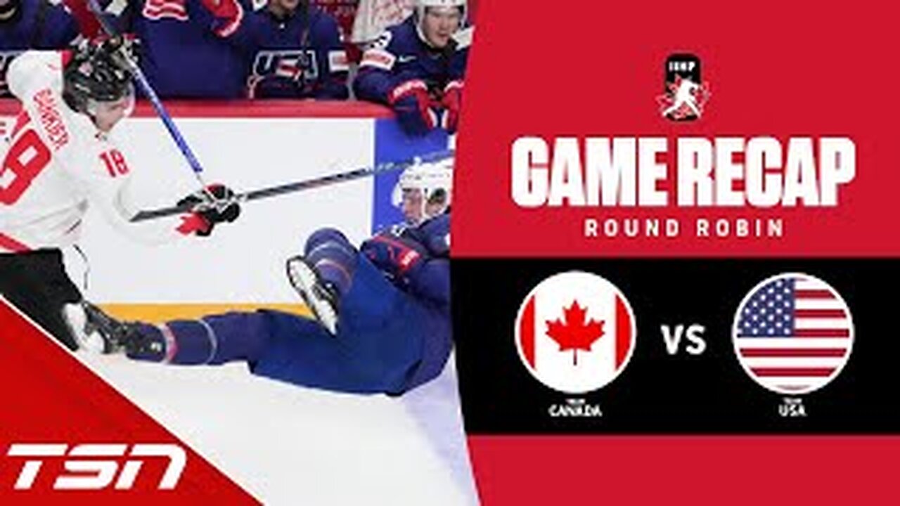 Canada vs. USA - 2023 World Juniors Highlights