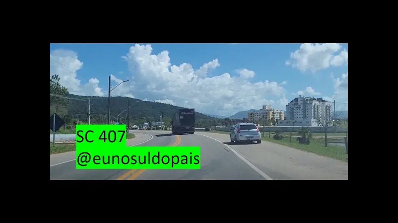 SC 407 Trecho entre Biguaçu e Antônio Carlos