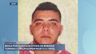 Caratinga: Briga por conta de dívida de bebidas termina com um homem morto a tiros