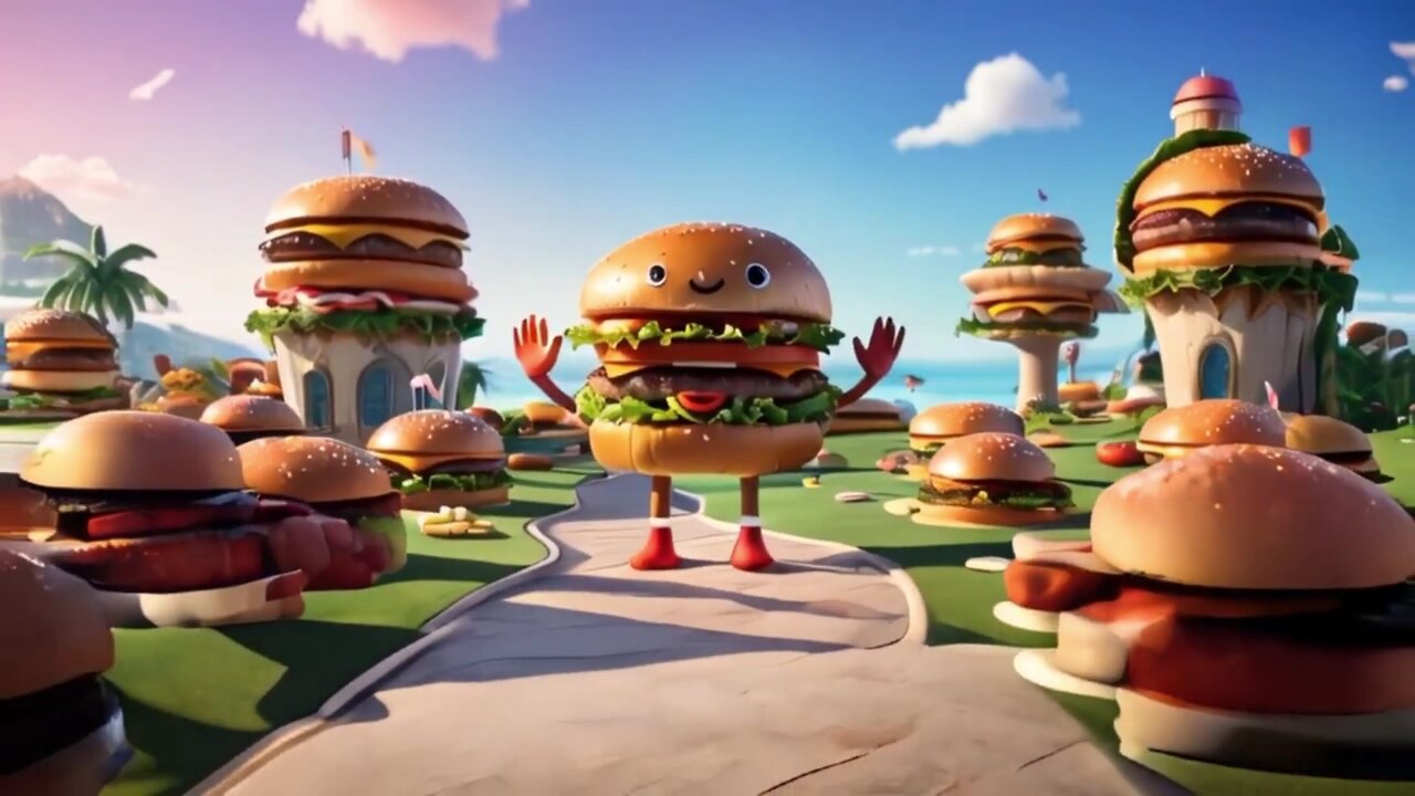 Yummy Burger Land | Nursery Rhyme