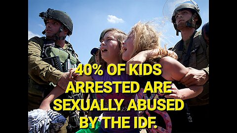 More IDF Arresting And Molesting kids