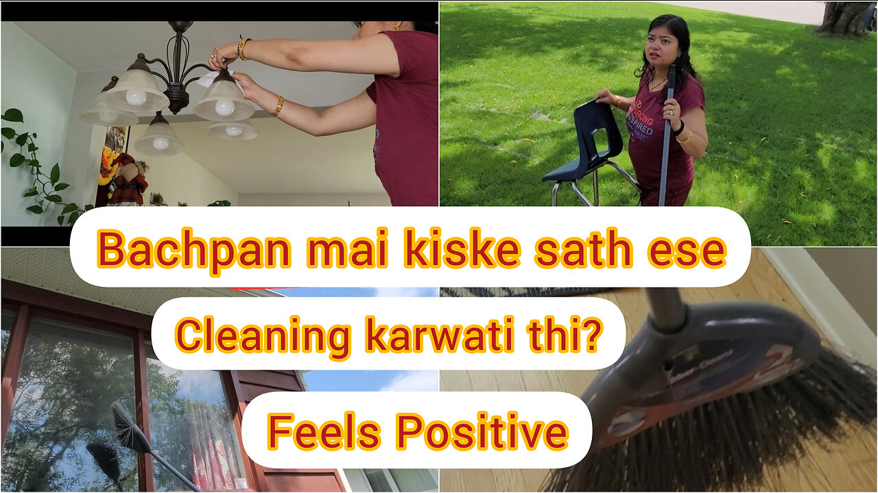 Cleaning motivation vlog 😌 Involve your kids in household chores with you @Canadian momNeha