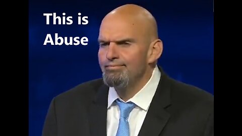 John Fetterman is Not Fit for Office | Pushing This Man for Political Expediency is Abuse