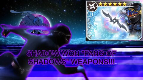 Shadow wins his Ultimate weapon "Fang of Shadows" / Final Fantasy: Dissidia Opera Omnia