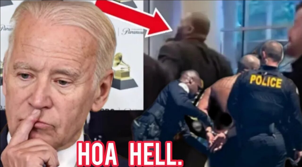 REVENGE_ He got ARRESTED Liveon TV at Grammys After REFUSING To Endorse Biden REGIME