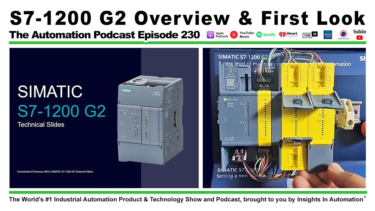 Siemens S7-1200 G2 PLC: Overview and First Look