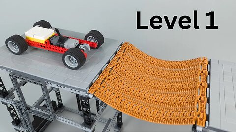 Making a LEGO Car Cross Broken Bridges....