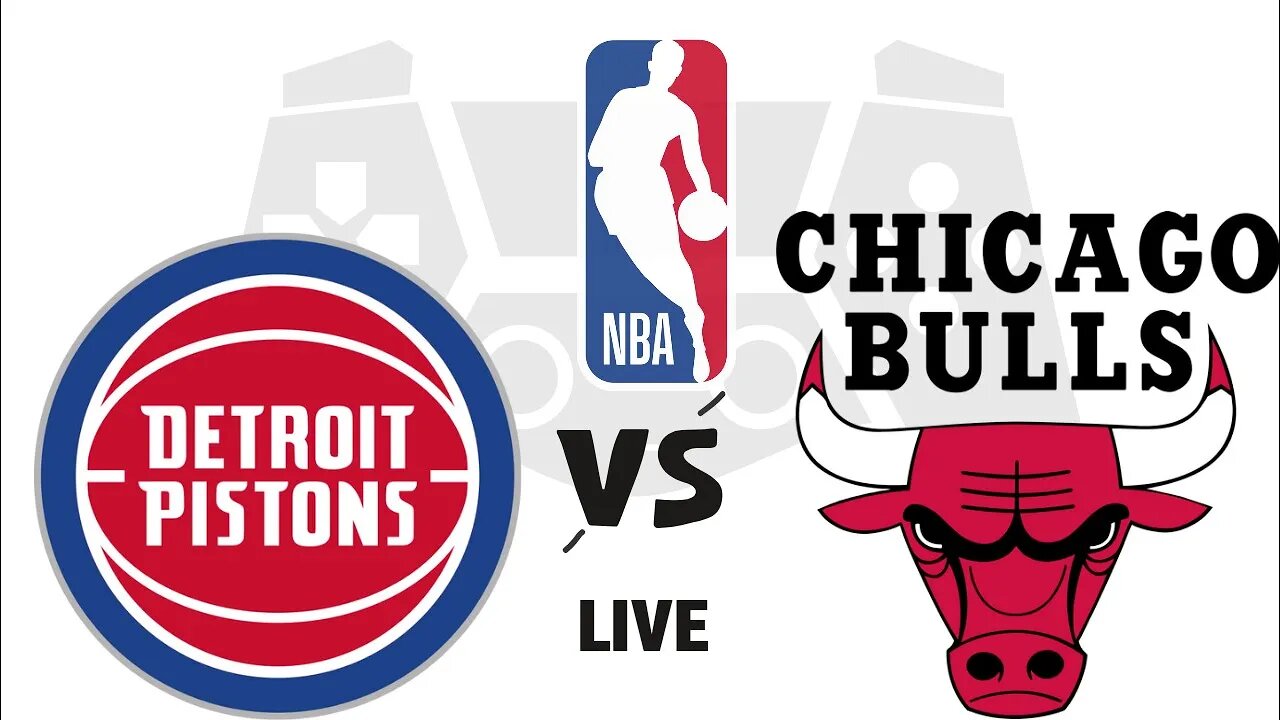 Detroit Pistons vs Chicago Bulls | Pistons vs Bulls | NBA 2023 Game Live Today