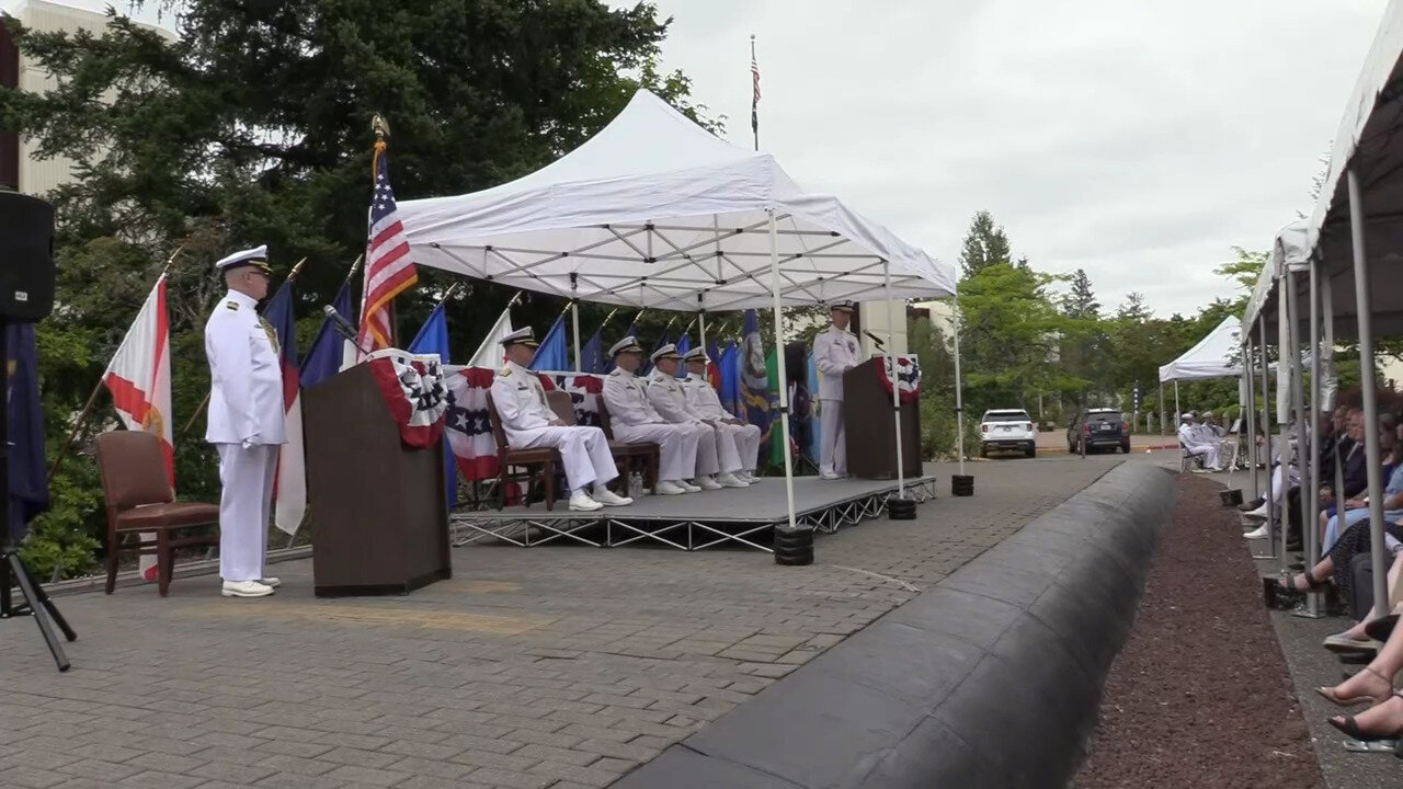 Submarine Group Nine Holds Change of Command