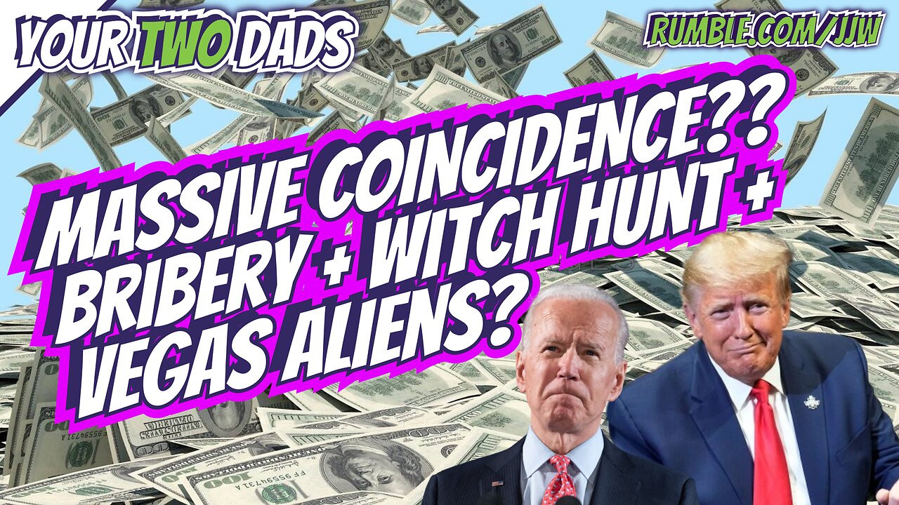 Massive Coincidence!? Biden Bribery + Trump Witch Hunt + Las Vegas Aliens?