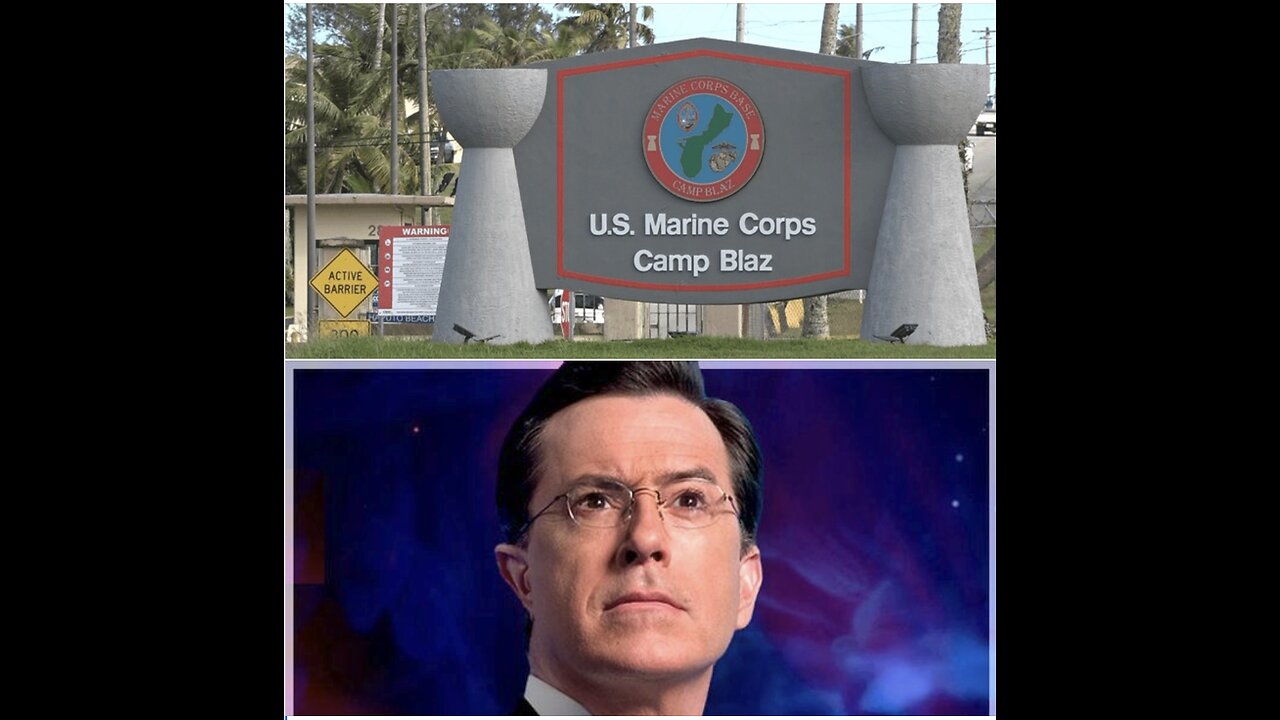 Stephen Colbert: Guam Bound or Hospital Bound?