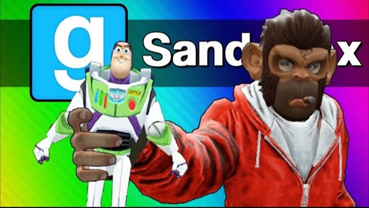 Gmod Sandbox The Toys Escape! (Garry's Mod Skits & Funny Moments)