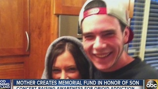 Mother creates memorial fund for 21-year-old son