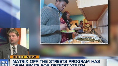 Matrix Off the Streets program has open spots for Detroit youth in need of shelter