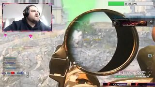Warzone Rebirth Island sniping #shorts
