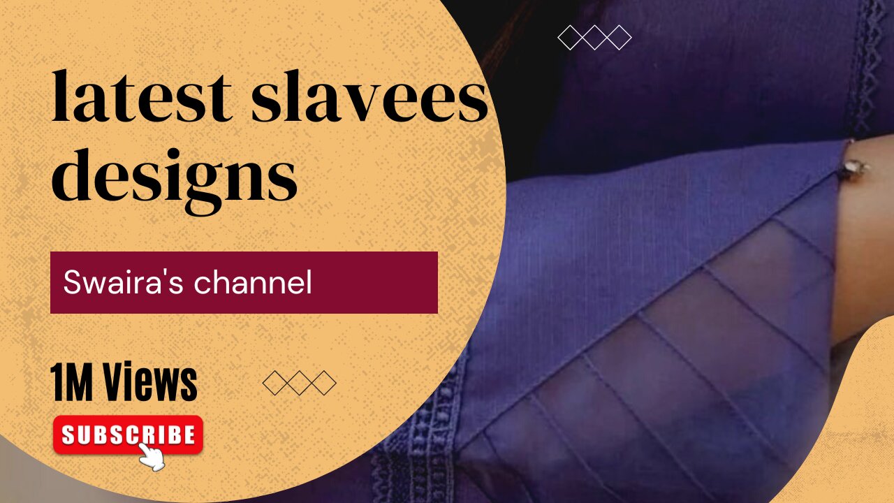 Latest trendy slavees designs ideas for girls