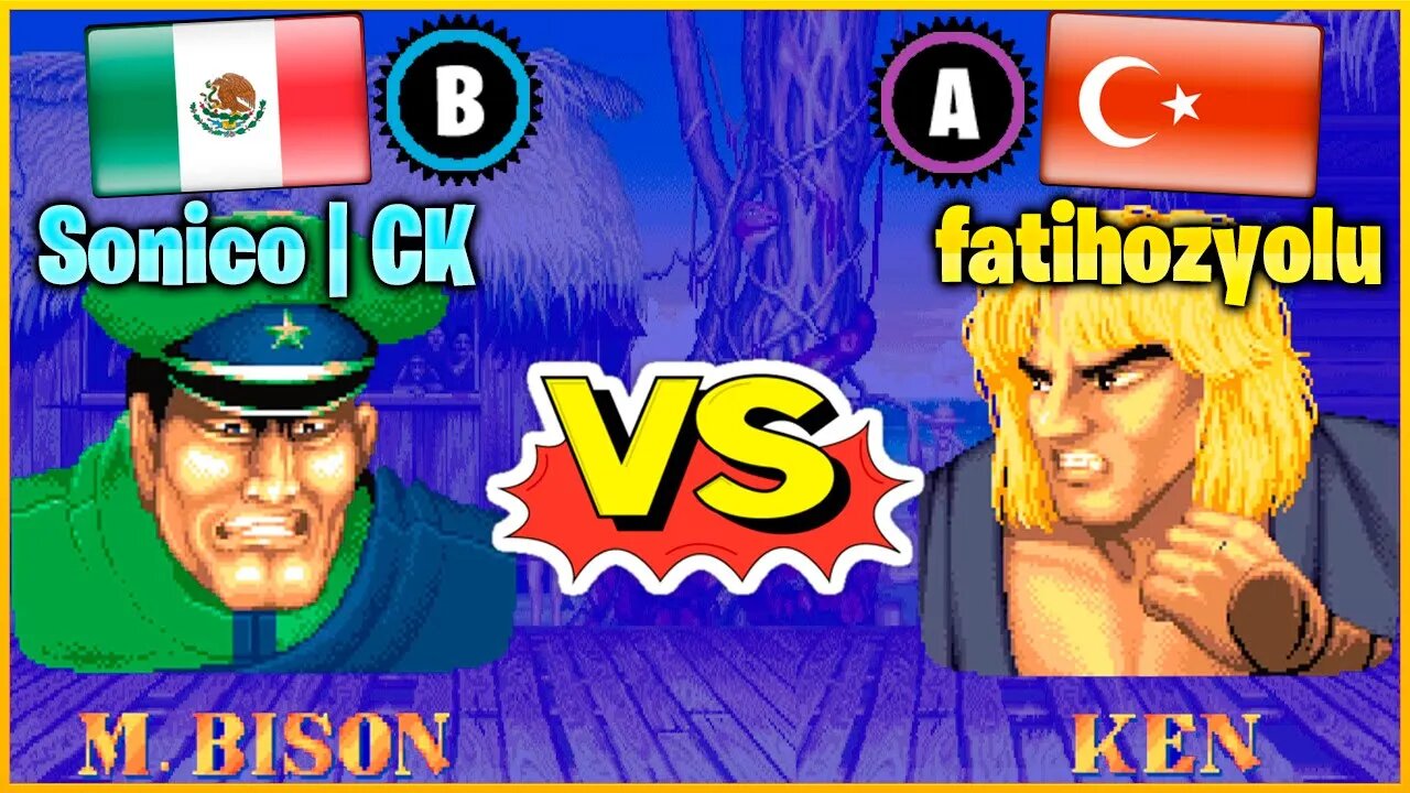 Street Fighter II': Champion Edition (Sonico | CK Vs. fatihozyolu) [Mexico Vs. Turkey]