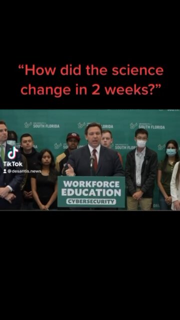 DeSantis rips into the COVID BS