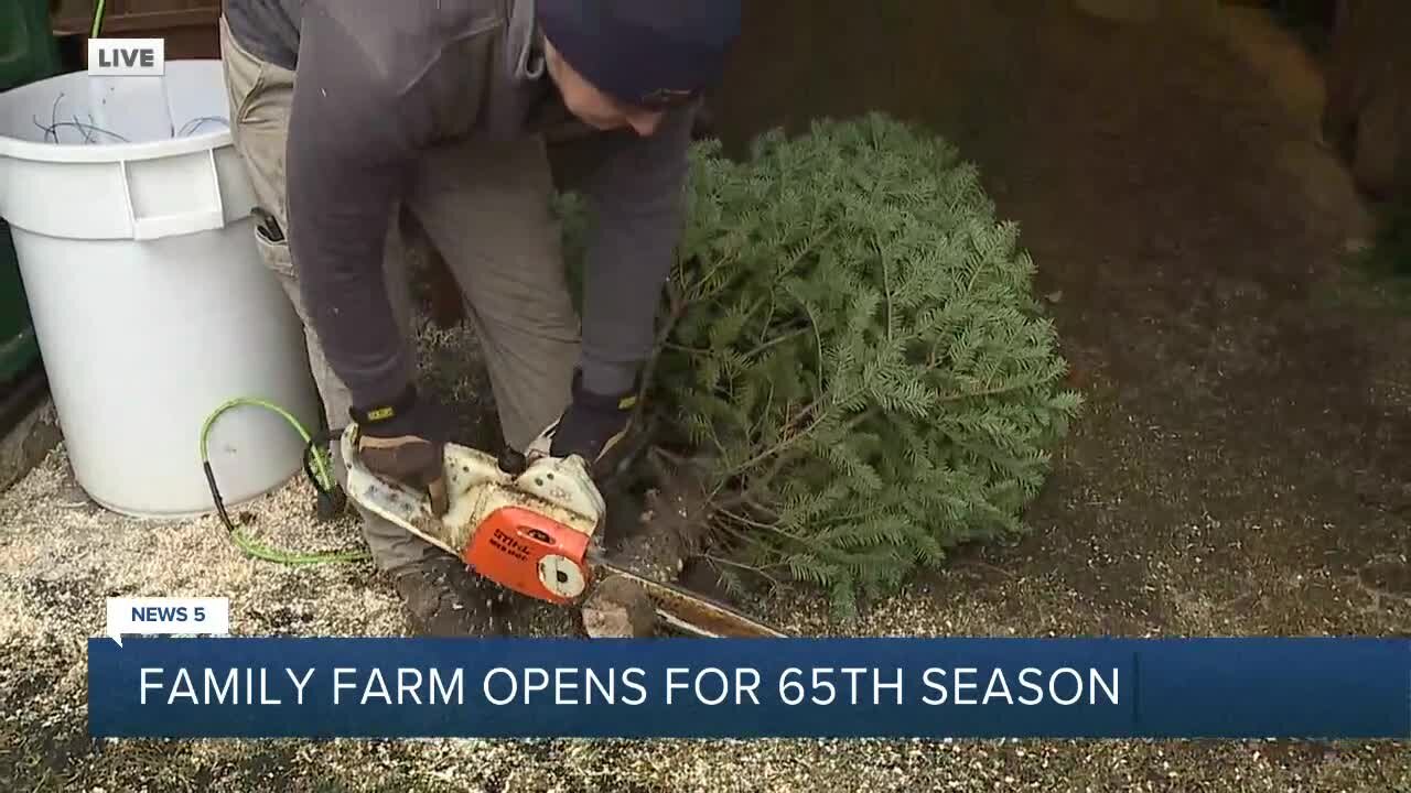 Family tree farm of more than 60 years gears up for busy holiday season