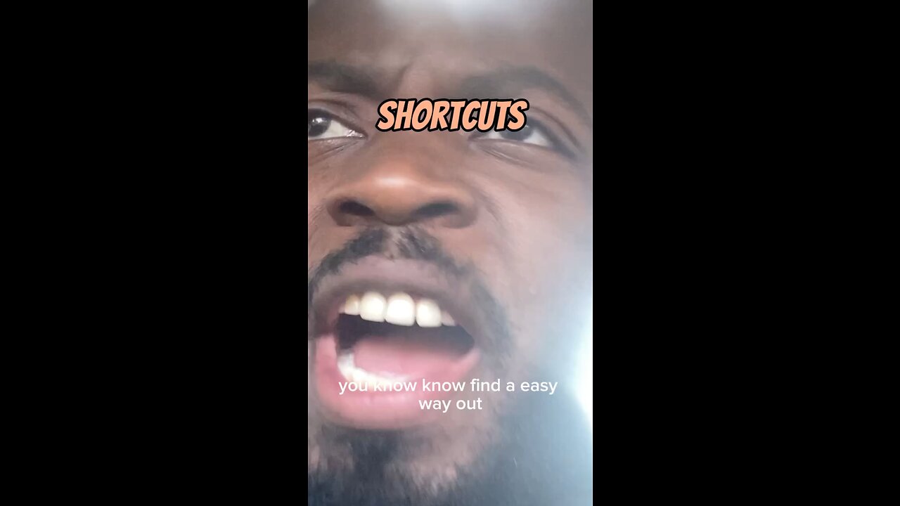 Shortcuts #dayodman #realquick #fast #eeyayyahh #motivation